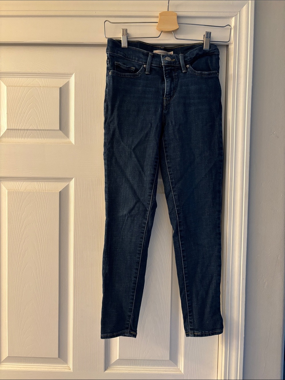 Dark Blue Women's Shaping Skinny Jeans